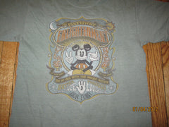 Mickey Mouse Pathway To Enlightenment Psych Poster Style T Shirt Medium Disney