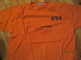 Bench Hot Days Cool DAO Orange T Shirt Large
