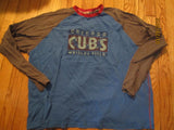 Chicago Cubs Wrigley Field Long Sleeve Raglan Shirt XL Moonlight Graham