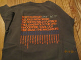 Area One Tour T shirt Medium Orb Moby New Order Oakenfold