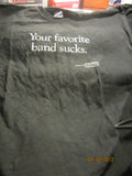 The Onion "Your Favorite Band Sucks" 1998 T Shirt Large