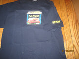 Spam Can Navy T Shirt Large Hormel