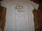 Greg Kihn Mutiny Logo T Shirt XL New W/O Tag Power Pop