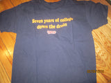Animal House Seven Years of College Down The Drain T Shirt Medium
