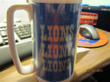 Detroit Lions Vintage Logo Monday Night Football Plastic Mug By Thermos