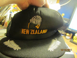 New Zealand Kiwi Vintage Mesh Trucker Snapback Hat