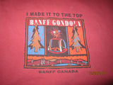 Banff Gondola "I Made It To The Top" T Shirt XL Canada