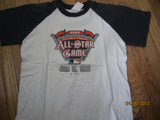 Detroit Tigers 2005 All Star Game Raglan T Shirt Medium