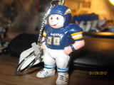 San Diego Chargers L'il Brat Keychain