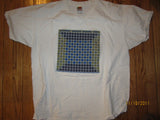 Detroit People Mover 1987 Pewabic Tile Style V Neck T Shirt XL
