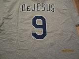 Kansas City Royals #9 David DeJesus Grey T Shirt XL SGA