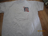 Detroit Tigers Old Logo Grey T Shirt XL