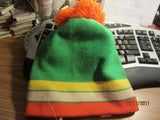 Vinatge Wool Multi Color Ski Hat With Ball New W/Tag By Zero