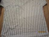 Chicago Cubs Pinstripe Jersey T Shirt XL Rawlings