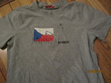 PUMA Prague Logo Grey T Shirt Medium Czech Republic