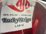 Stroh's Beer Vintage 80's Mesh Trucker Snapback Hat New W/Tag AJD Lucky Stripes