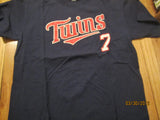 Minnesota Twins #7 Joe Mauer T Shirt Large