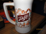 Schlitz Beer Vintage Mural Ceramic Beer Stein