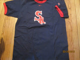 Boston Red Sox Logo Ringer T Shirt Medium Nike