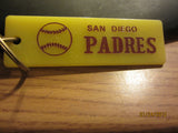 San Diego Padres Vintage 70's Lucite Keychain