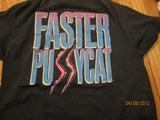 Faster Pussycat It Aint Pretty being Easy Vintage 1989 T Shirt Large