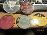 Set Of 4 2005 MLB All Star Game Record Label Coasters W/Case Promo Only