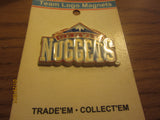 Denver Nuggets Old Logo Magnet Mint On Card