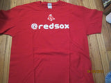 Boston Red Sox Twitter@ Follow Us T Shirt XL NWOT