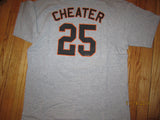 San Francisco Giants #25 Cheater T Shirt Large Barry Bonds