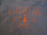 NHL Stanley Cup Since 1893 Blue T Shirt XL By Old Time Hockey