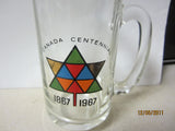 Canada Centennial 1867-1967 Logo Glass Beer Mug
