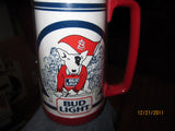 St Louis Cardinals Vintage Tall Plastic Thermos Mug Bud Light