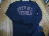 Detroit Tigers Long Sleeve Thermal T Shirt Large