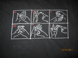 Mogwai Sign Language Black T Shirt XL