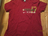 Portugal #17 Cristiano Ronaldo T Shirt XL World Cup Team Nike