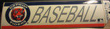 Detroit Tigers Baseball Logo Bumper Sticker