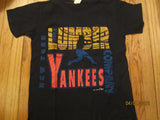 New York Yankees Lumber Company 1993 Vintage T Shirt Medium