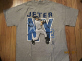 New York Yankees Derek Jeter T Shirt Large