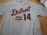 Detroit Tigers #14 Roger Cedeno T Shirt XL