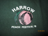 Harrow Ontario Peach Festival 1995 T Shirt XL