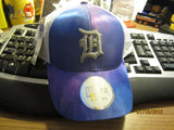 Detroit Tigers Womens Purple Mesh Snapback Hat New W/Tag New Era