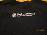 Volkswagen 2012 Passat "Status" Black T Shirt Medium