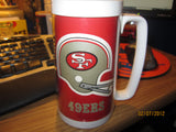 San Francisco 49ers Vintage Tall Plastic Helmet Logo Beer Mug By Thermos
