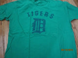 Detroit Tigers Logo Vintage Fit Green T Shirt XL Wright & Ditson