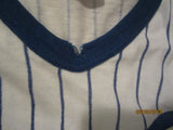 Chicago Cubs Pinstripe Jersey T Shirt XL Rawlings