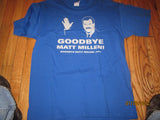 Detroit Lions Goodbye Matt Millen T Shirt XL