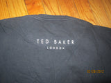 Ted Baker London Simple Logo Navy T Shirt Size 5 XL