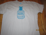 Detroit Pineapple Logo Grey T Shirt XXL Vintage Fit Moosejaw