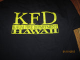 Kauai Hawaii Fire Department Pocket T Shirt Large