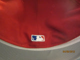 CINCINNATI REDS Flat Logo Navy Hat 7 5/8 NEW ERA Diamond Collection New W/Tag